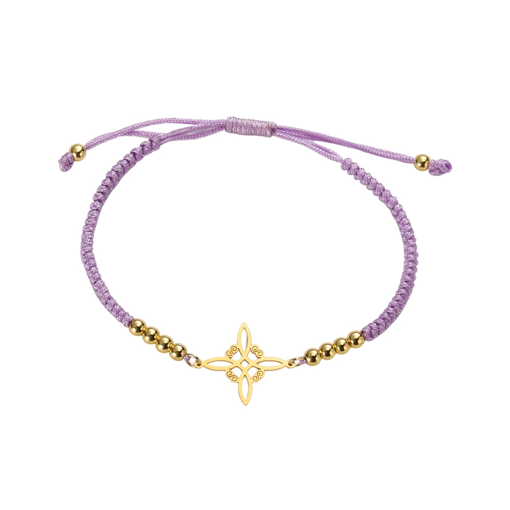 Eueavan Bracelets bracciale nodo celtico argento1 regalo donna