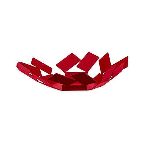 Alessi Stanza Scirocco MT01 R Cestino Acciaio Rosso