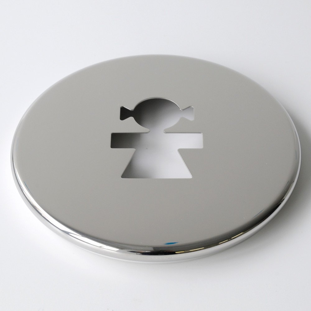 Alessi Girotondo AKK15 sottopentola acciaio 17,5 cm