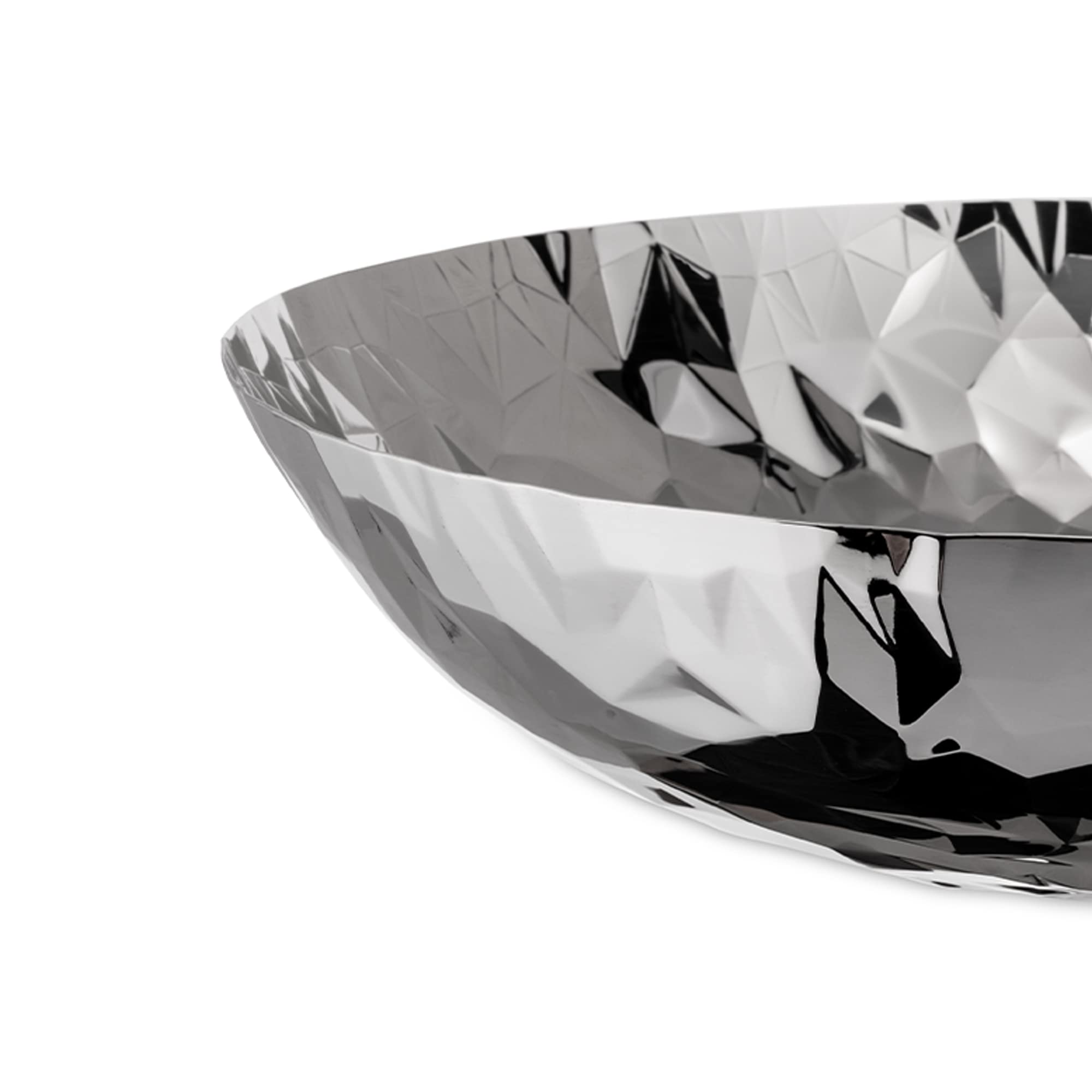 Alessi Joy N.1 CR01/37 centrotavola acciaio argento 37 cm