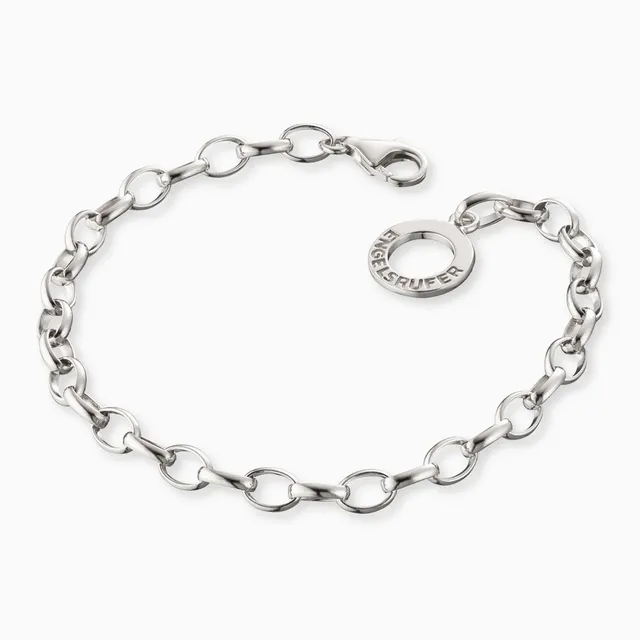 Engelsrufer bracciale argento 925 per charm regolabile