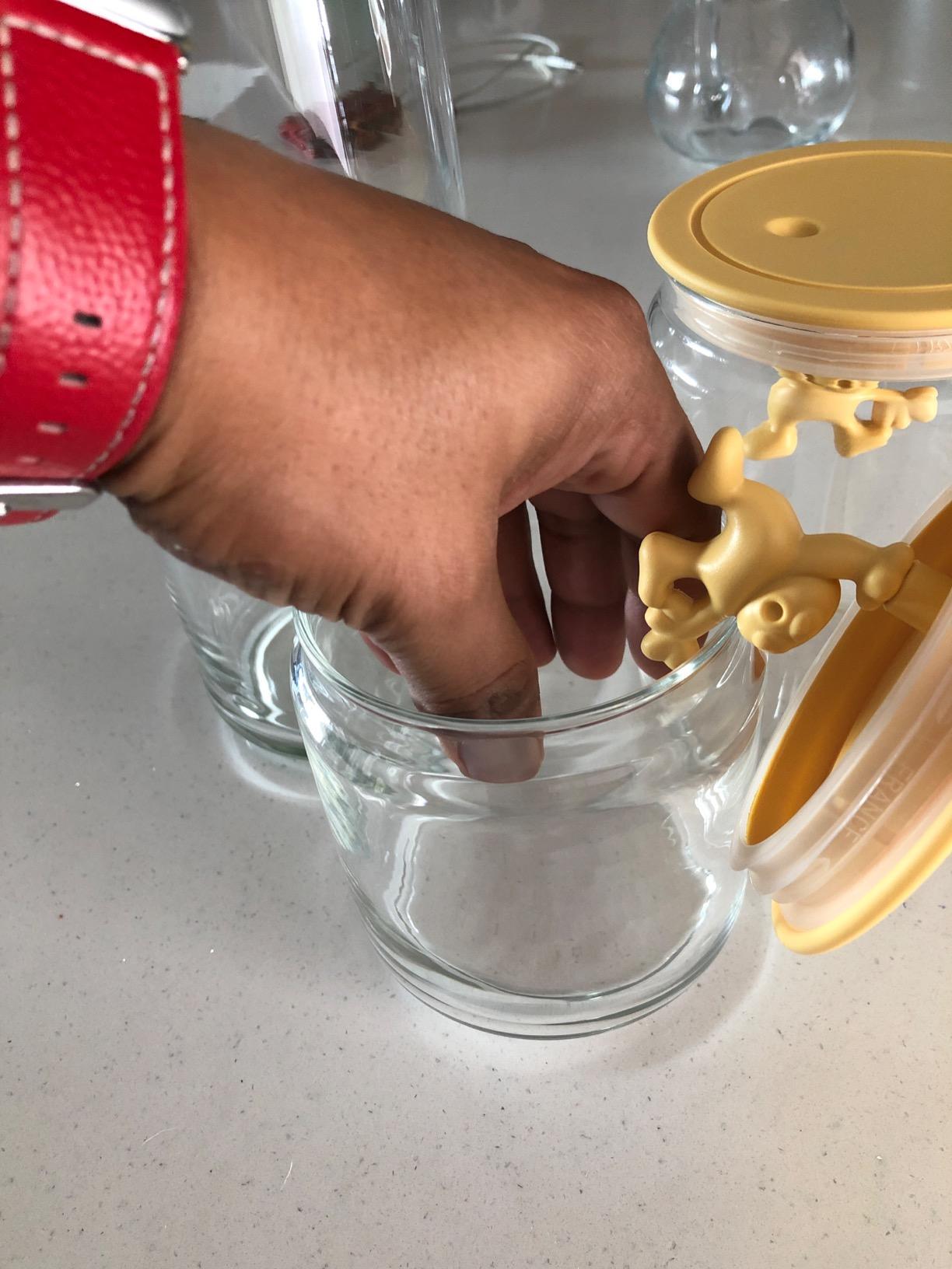 Alessi Gianni AMDR05 W Barattolo Vetro Bianco 90 cl