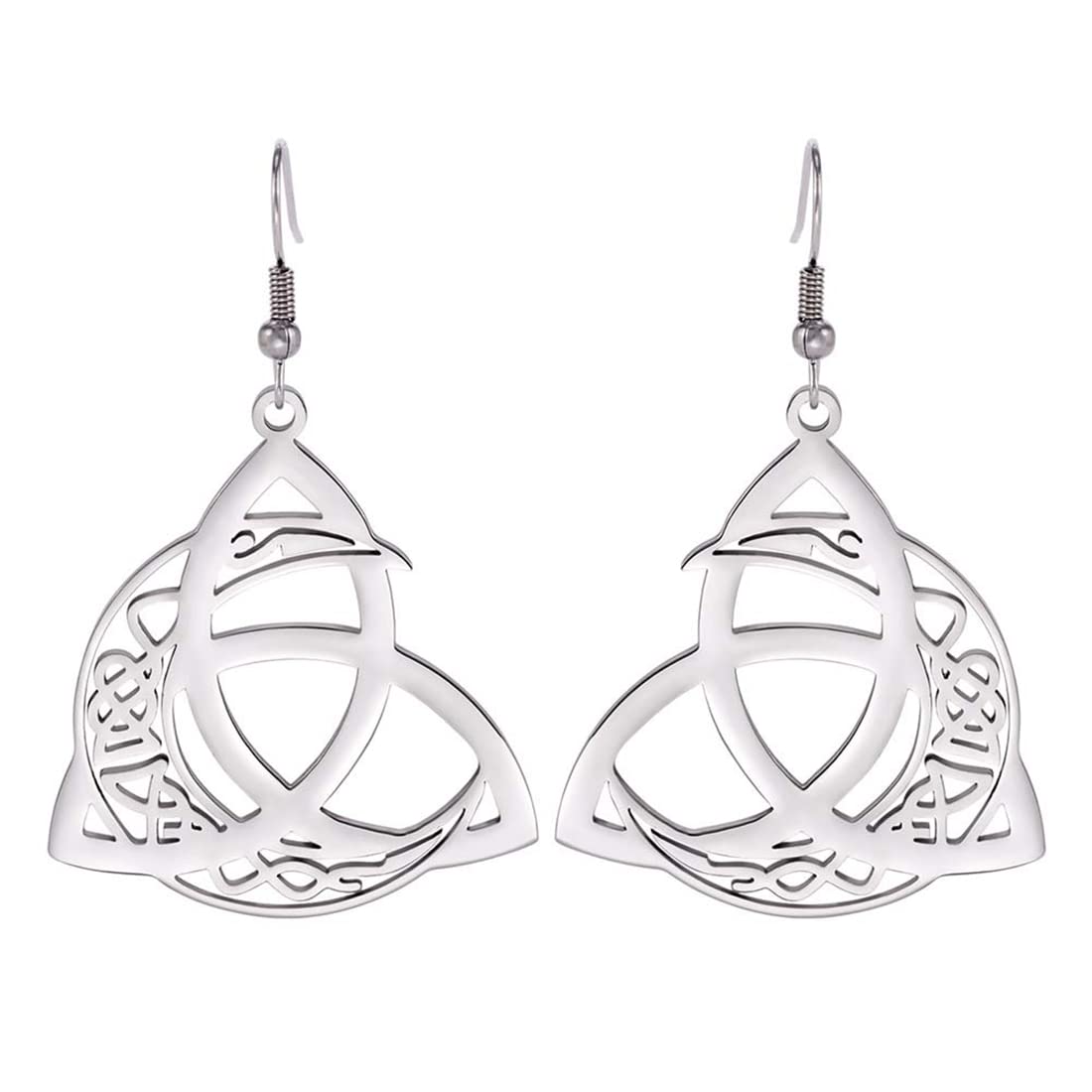 EUEAVAN Earrings orecchini luna celtica mezzaluna donna