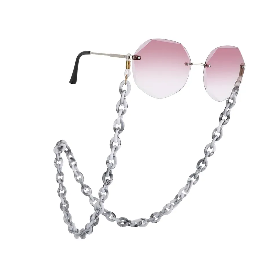 EUEAVAN Eyeglass Chains catenella occhiali rosso grande