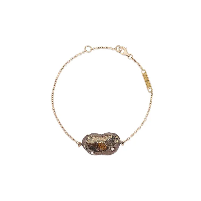 Le Sibille Meteorite bracciale oro rosa diamanti 0,233 ct