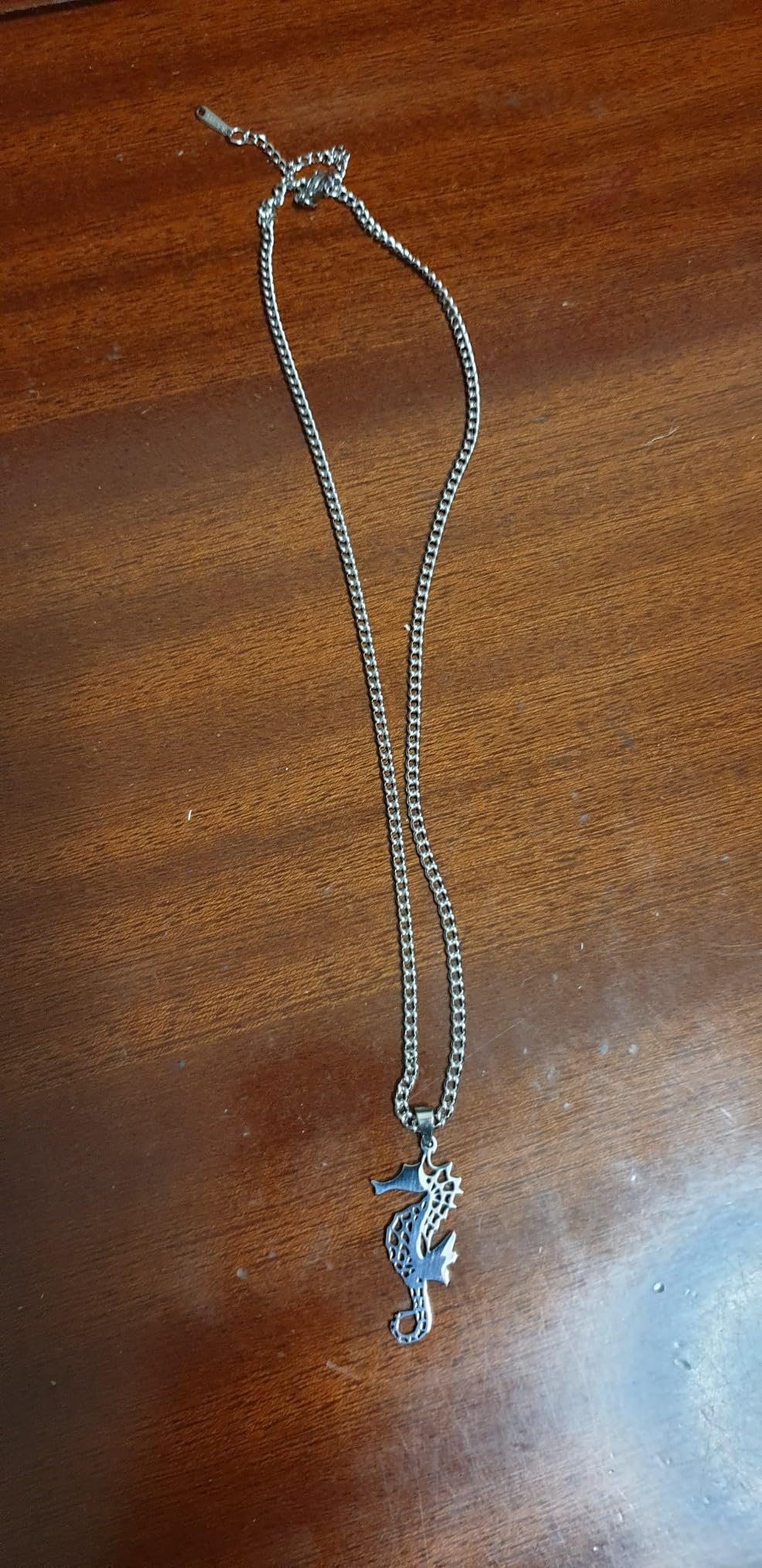 Eueavan Necklaces collana cavalluccio marino oro
