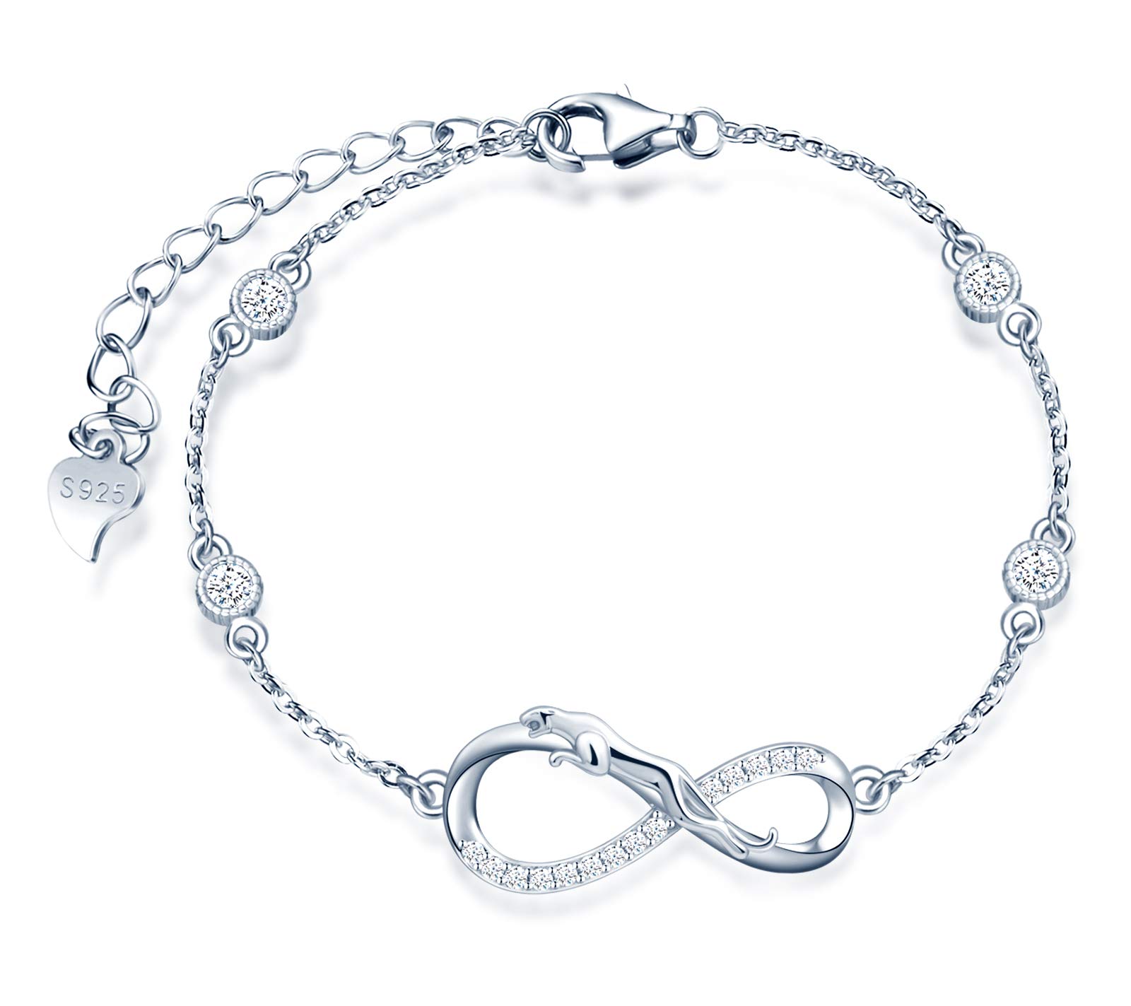INFINIONLY Fashion Necklaces collana infinito argento 925