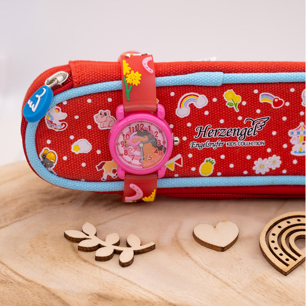 Engelsrufer Herzengel Orologio Bambina Cavallo con Astuccio
