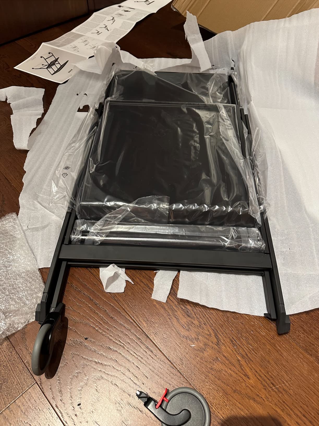Alessi Plico RS11 B carrello pieghevole nero 78 cm