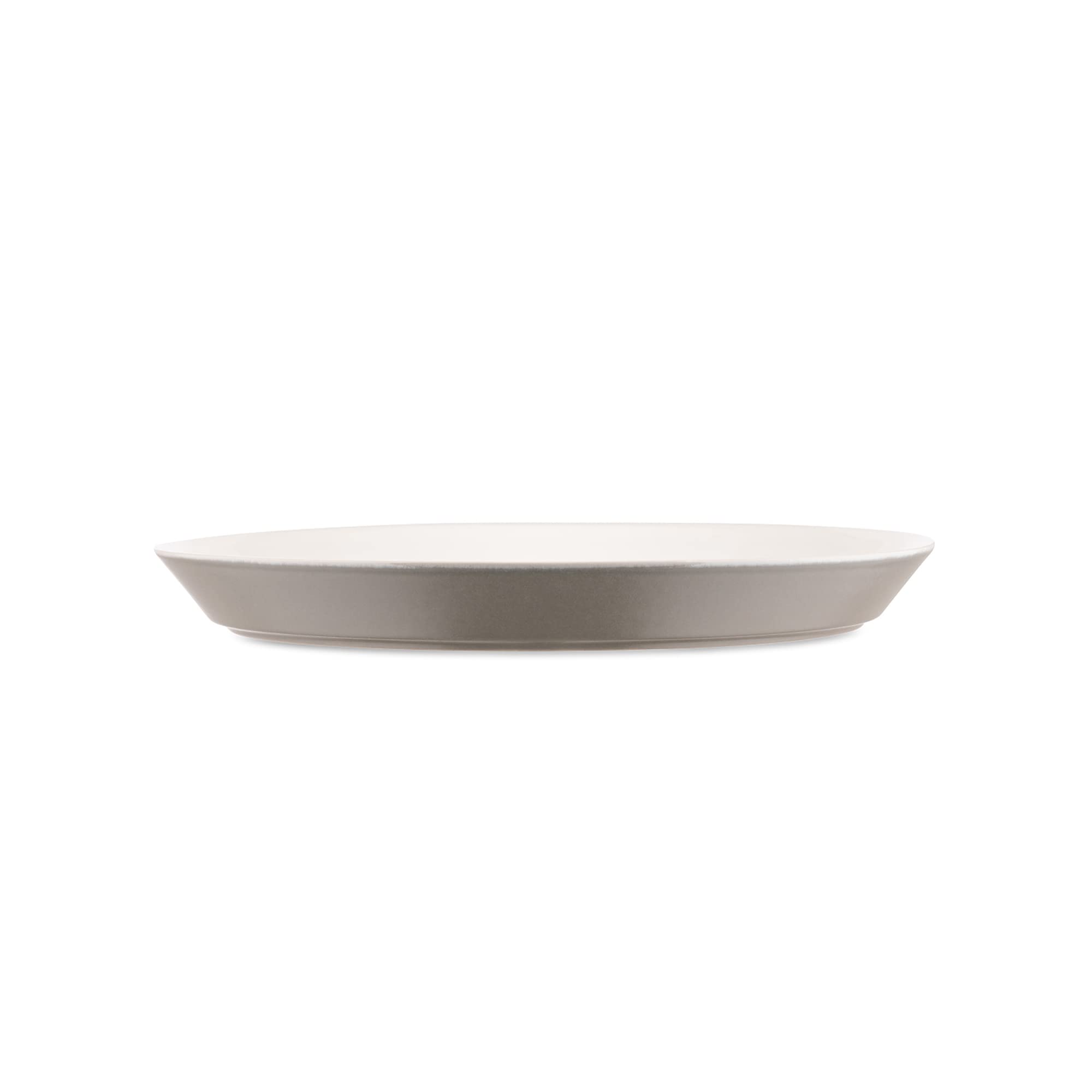 Alessi Tonale DC03/1 LG piatto piano stoneware grigio set 4