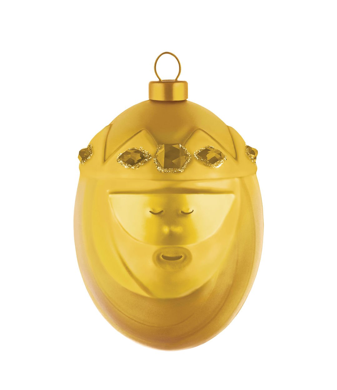 Alessi Melchiorre AMJ13 9 pallina Natale vetro verde