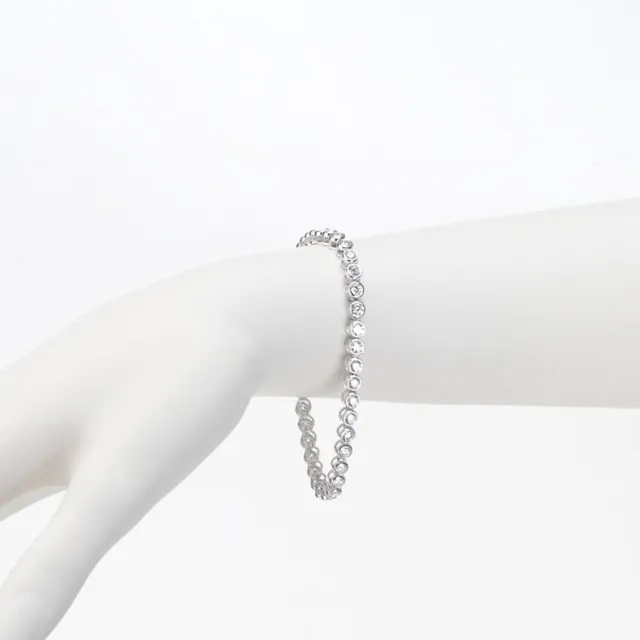 Chic Ad Hoc Bracciale Tennis Montatura Cipollina