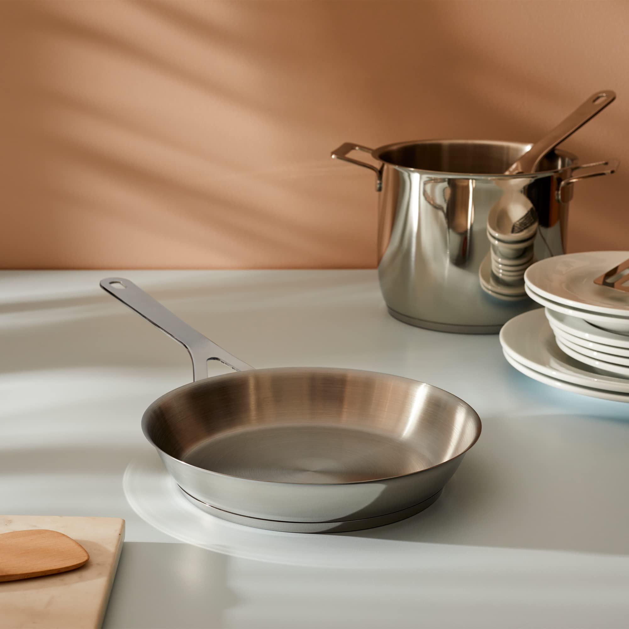 Alessi AJM110/28 Pots&Pans padella acciaio 28 cm