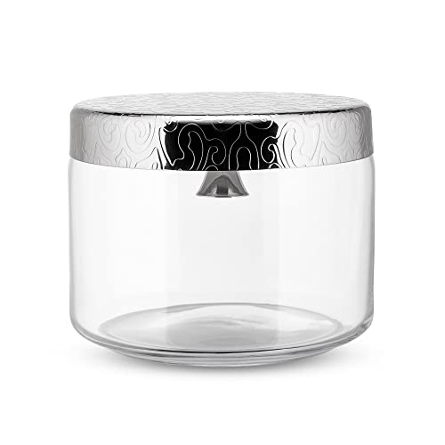 Alessi Dressed MW29 Biscottiera Vetro 3 L Acciaio Campanella