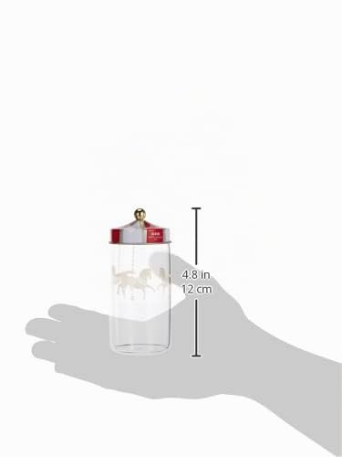 Alessi Circus barattolo spezie vetro multicolore 50 cl
