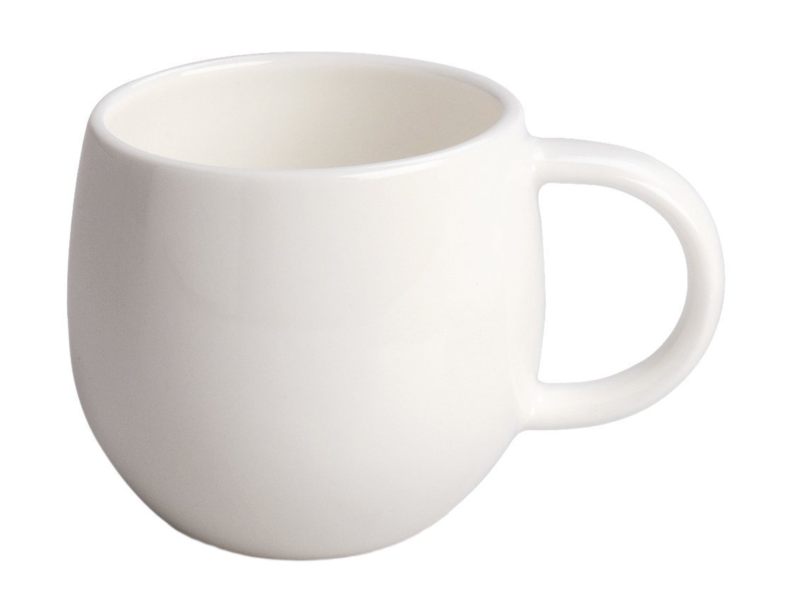 Alessi All-Time set 4 tazzine caffè bone china bianco
