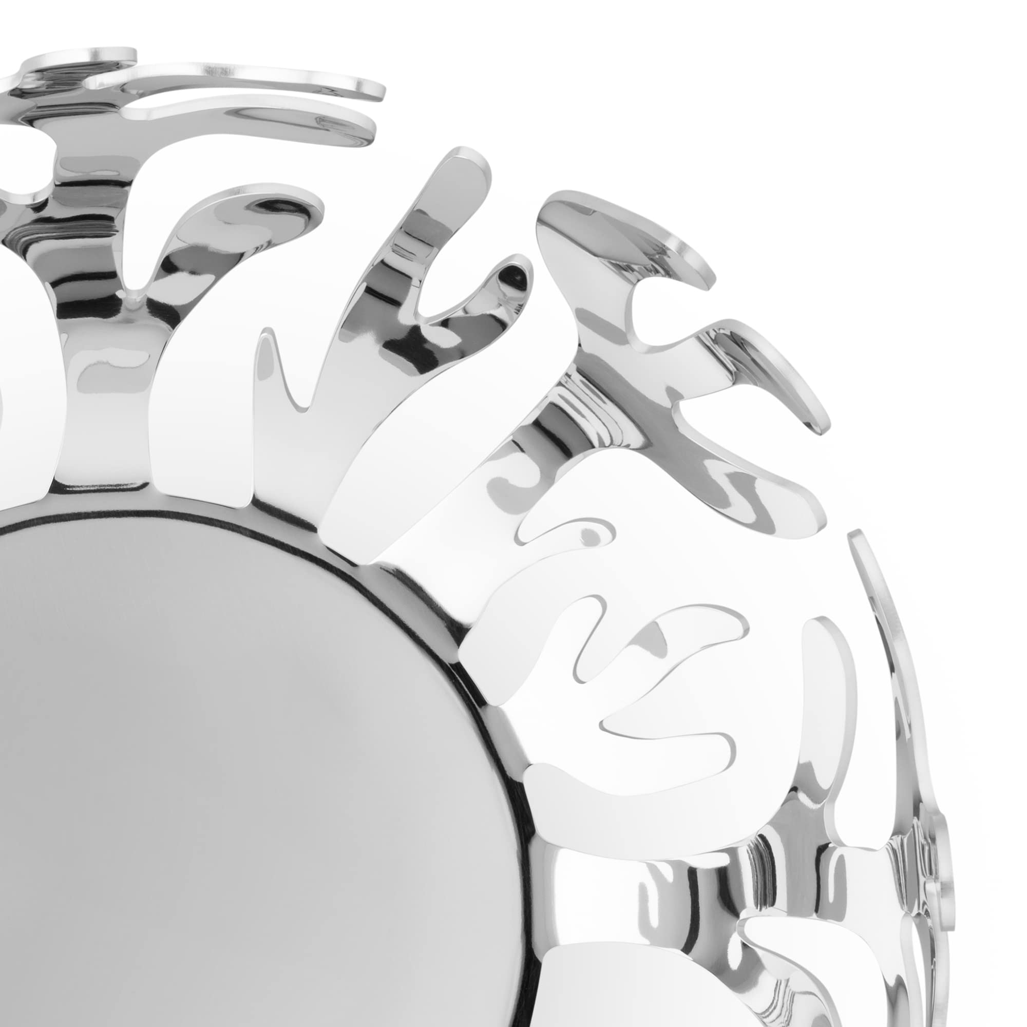 Alessi ESI01/25 Mediterraneo fruttiera acciaio 25 cm argento