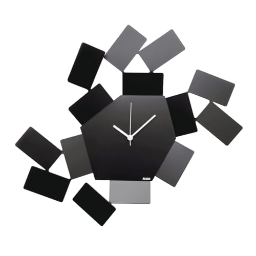 Alessi La Stanza dello Scirocco MT19 B orologio nero 46 cm