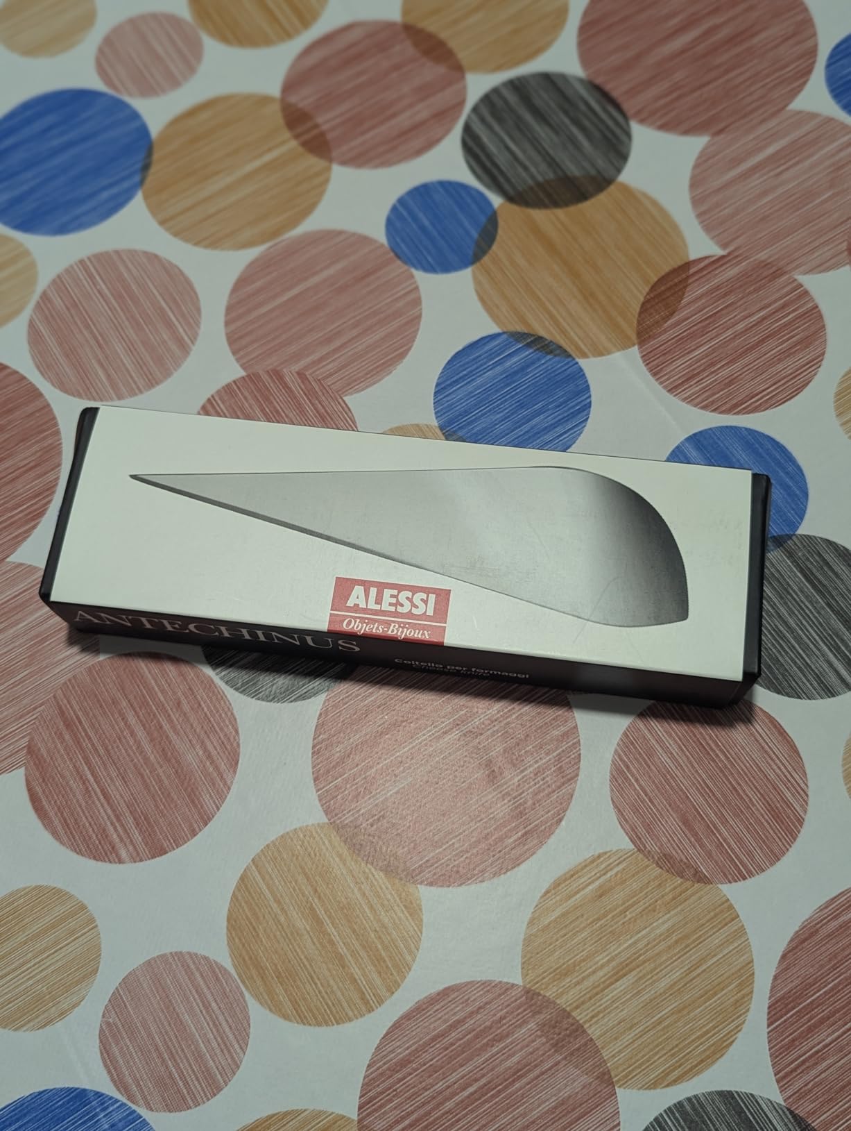 Alessi Atechinus AD01 Coltello Formaggi Acciaio 19 cm