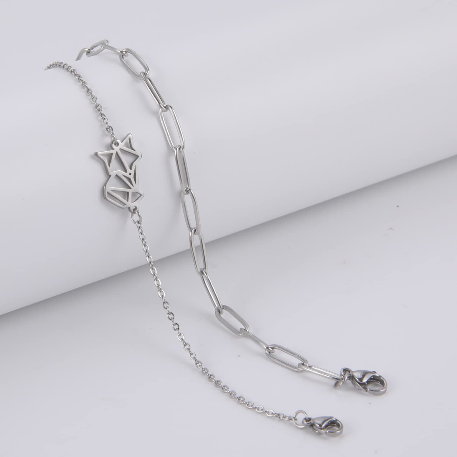 EUEAVAN Bracelets bracciale volpe nove code donna portafortuna