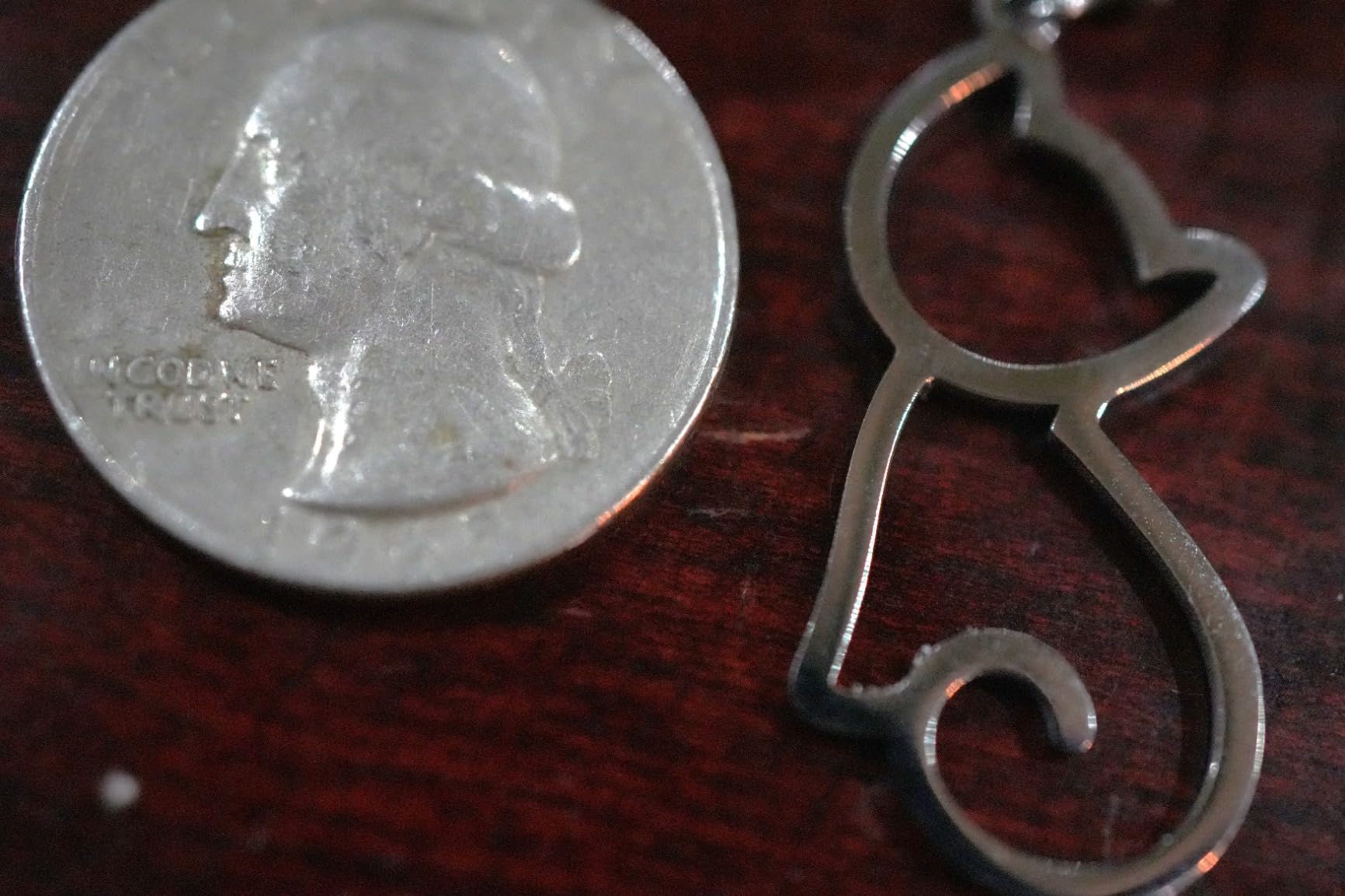 EUEAVAN Earrings orecchini volpe acciaio senza tappi