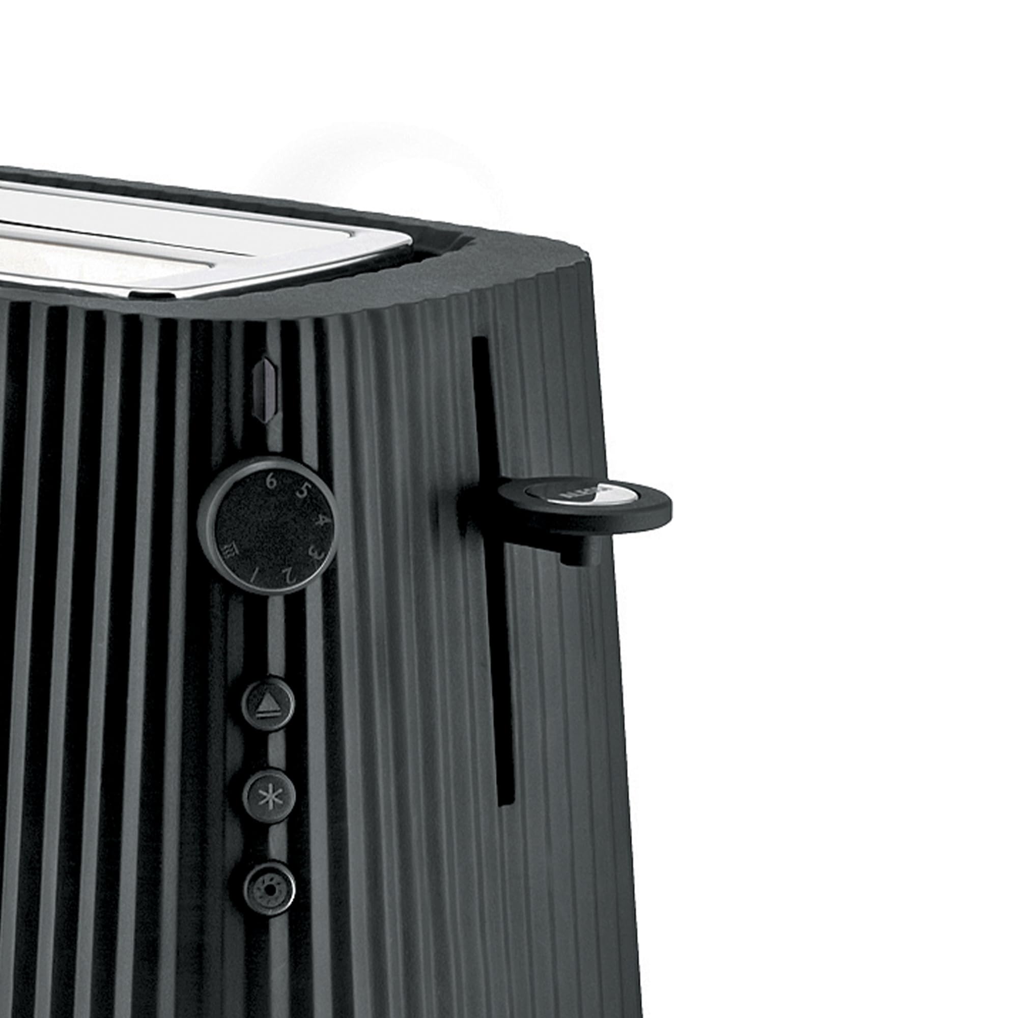 Alessi Plissé MDL08 B tostapane nero 850 W