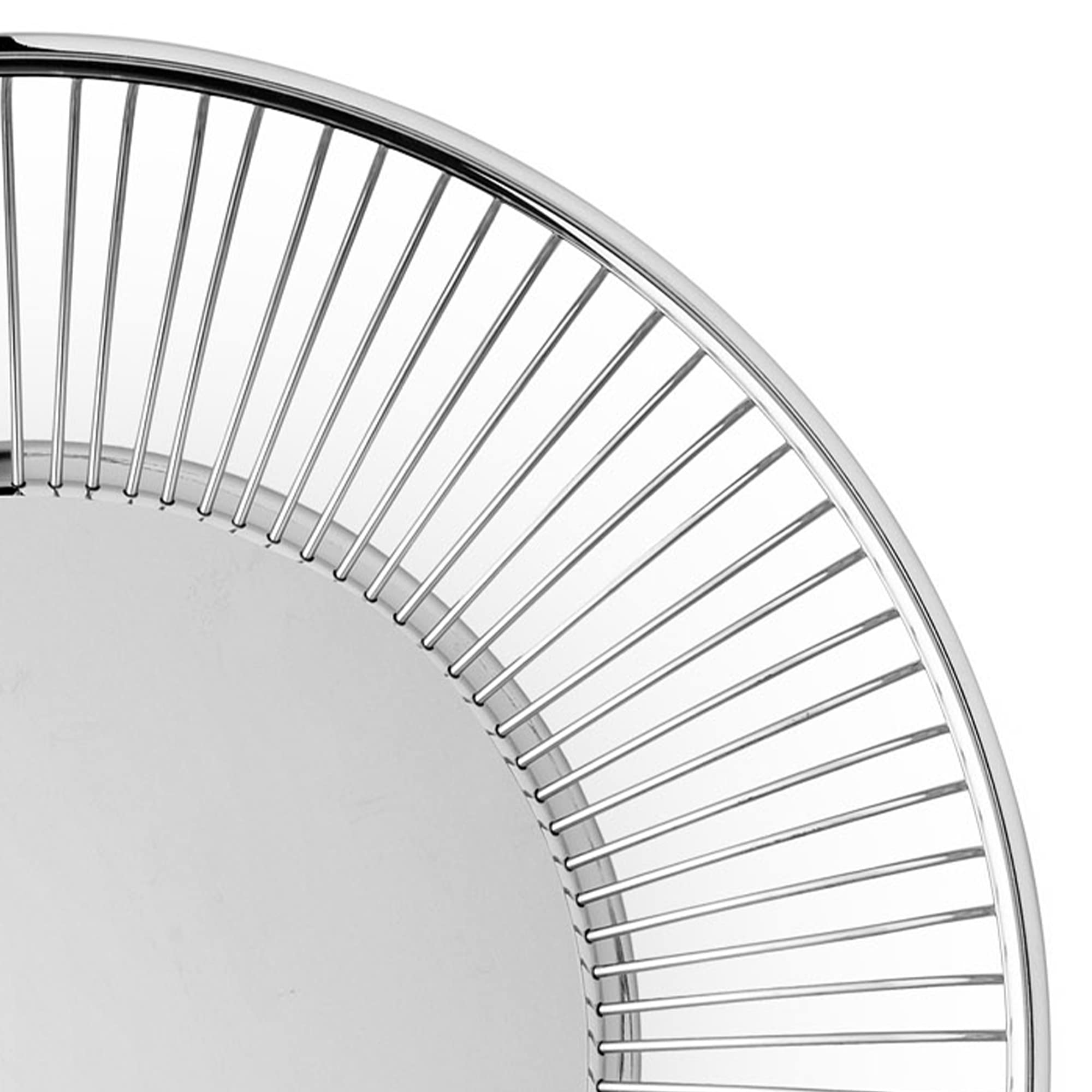 Alessi 826/24 Cestino Filo Centrotavola Acciaio 24 cm Lucido
