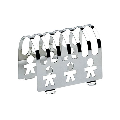 ALESSI DOMENICO Tavola Portatoast Girotondo AKK45 Acciaio