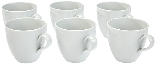 Alessi Tavola SG53/87 tazza porcellana bianca set 6