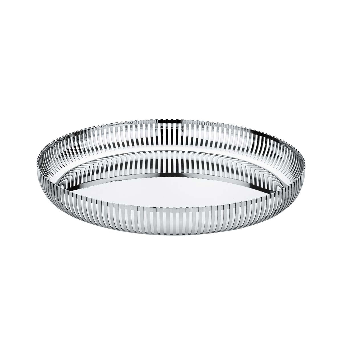 Alessi PCH04/32 vassoio rotondo 32 cm acciaio lucido