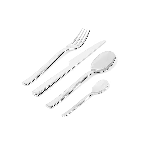 Alessi Ovale REB09S24 Servizio Posate Acciaio 24 Pezzi 6 Pers.