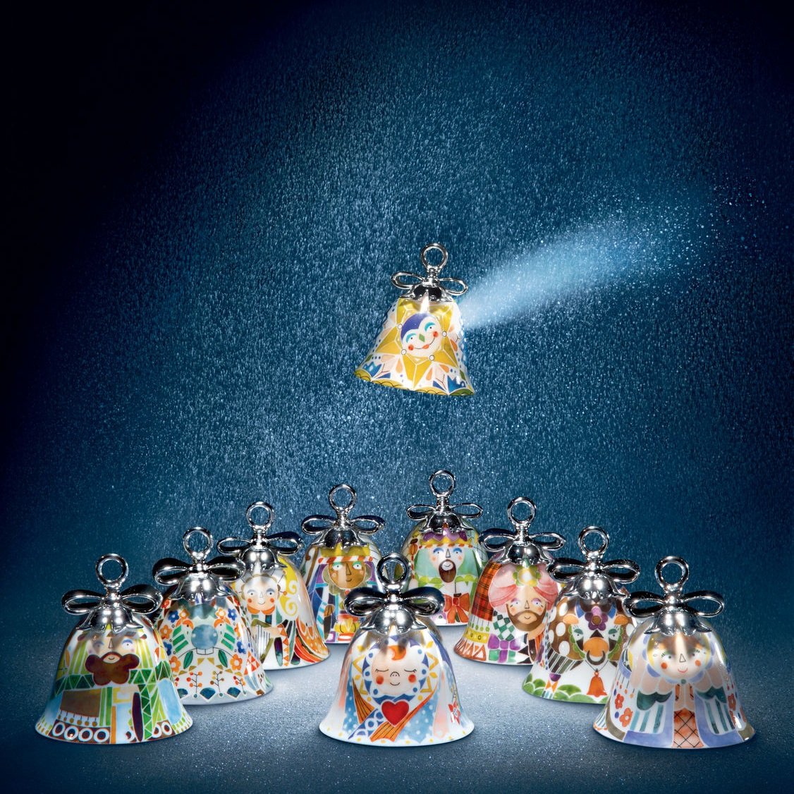 Alessi MW40 1 Jesus Decorazione Natalizia Porcellana 8,5 cm