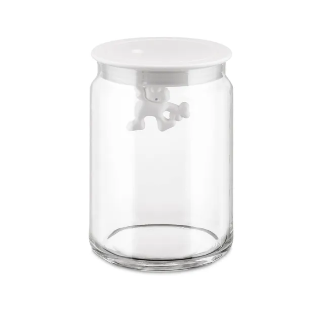 Alessi Gianni AMDR05 W Barattolo Vetro Bianco 90 cl