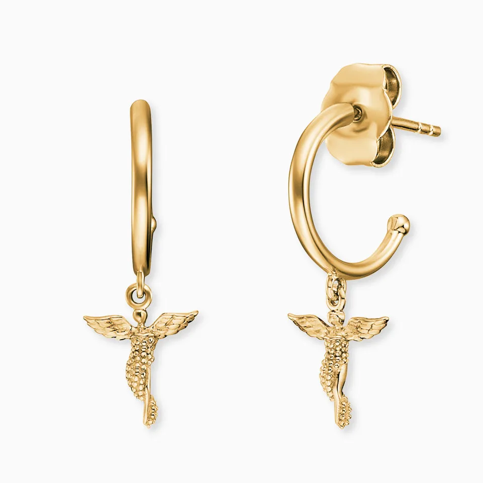 Engelsrufer Schutzengel orecchini argento oro angelo