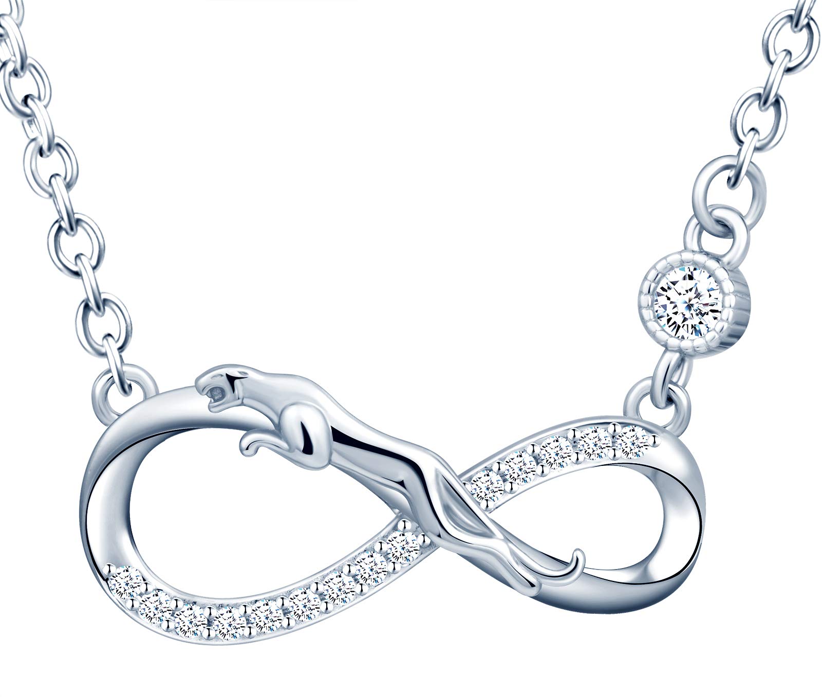 INFINIONLY Fashion Necklaces collana infinito argento 925