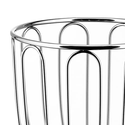 Alessi 370 portaagrumi acciaio 22 cm lucido