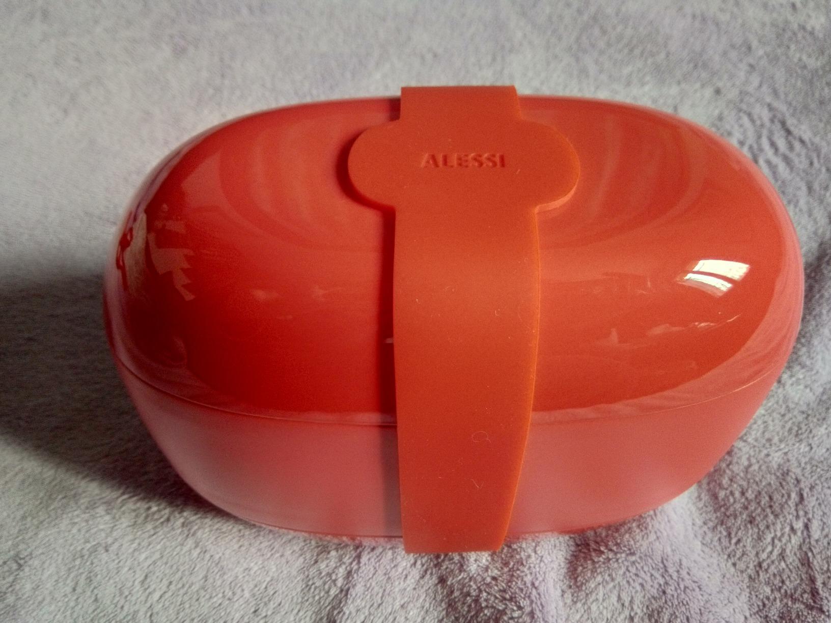 Alessi Food à Porter SA02 R Lunch Box 3 Scomparti Rosso