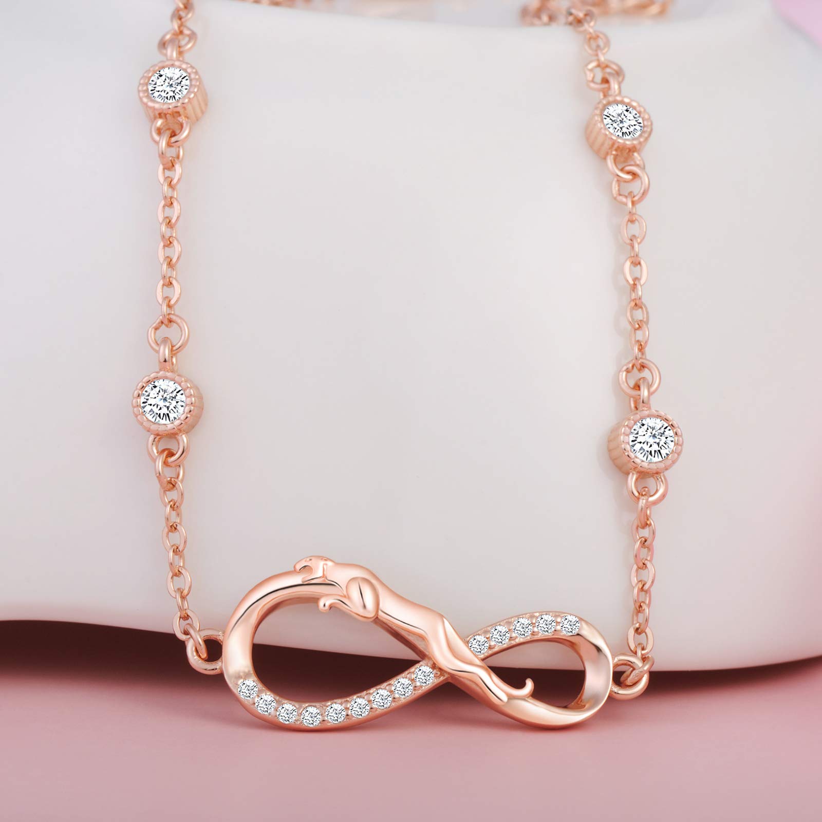 INFINIONLY Fashion Bracelets bracciale argento 925 diamante