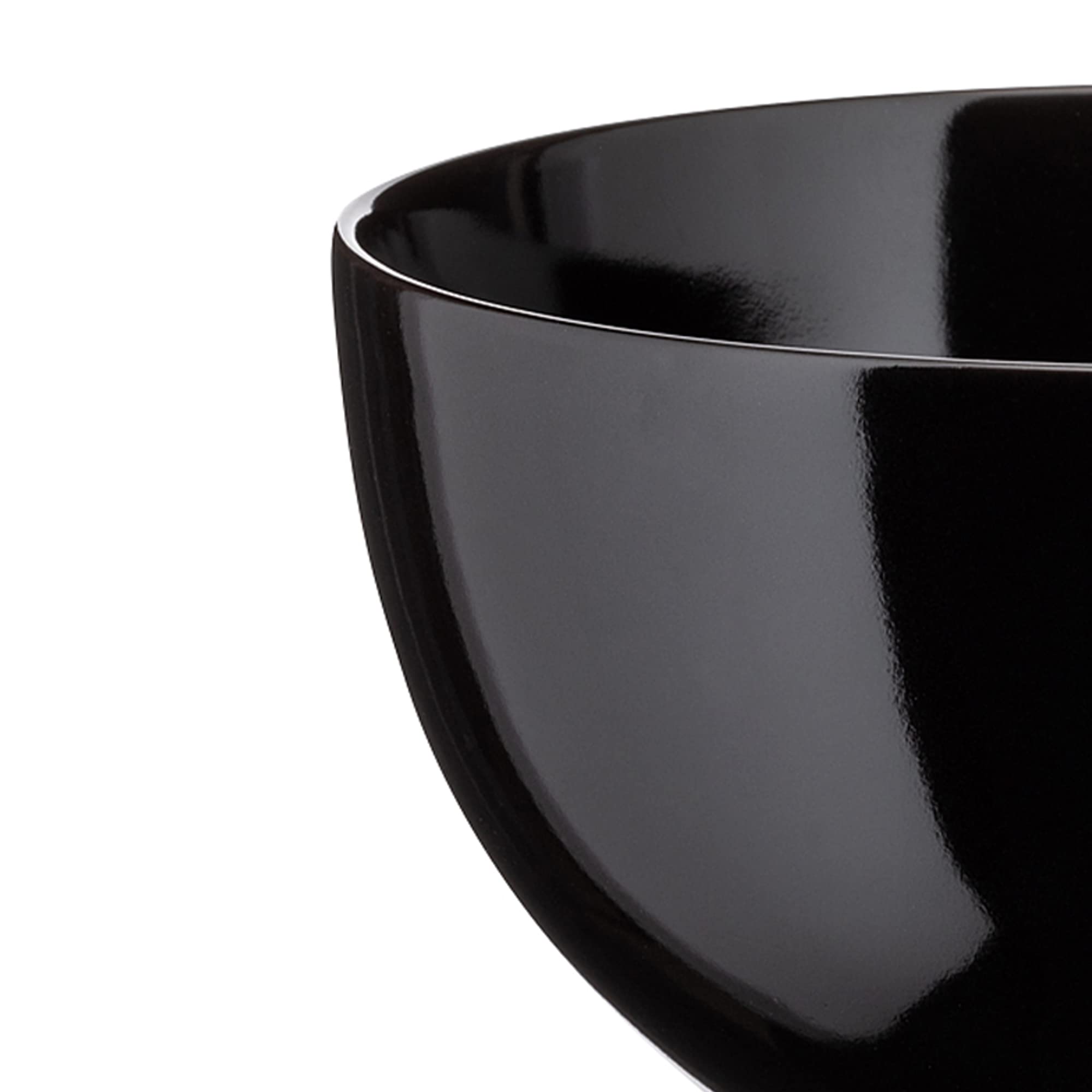 Alessi Tonale DC03/3 ciotola 18 cm gres nero lucido