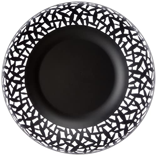 Alessi Cactus MSA04/29 B Centrotavola Acciaio Inox Nero 29 cm