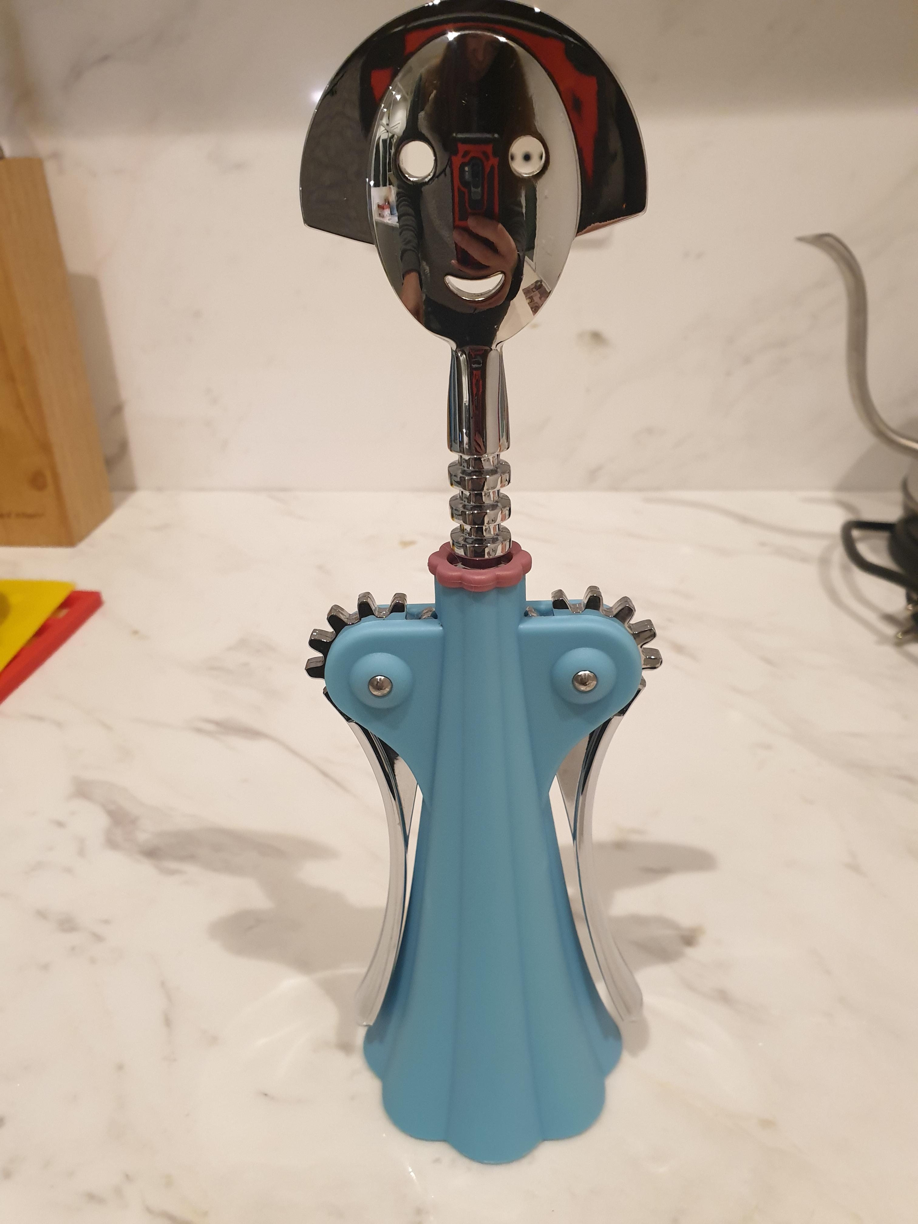 Alessi Anna G. AAM01B cavatappi nero resina