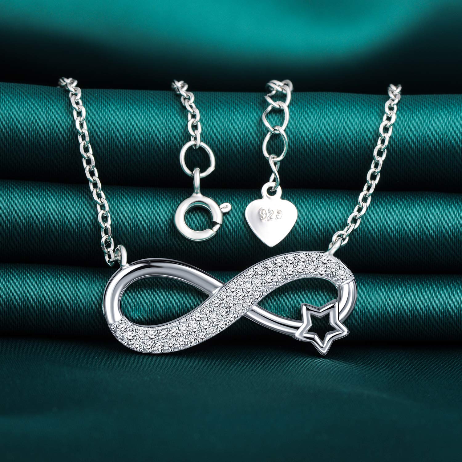 Infinionly Fashion collana infinito stella argento