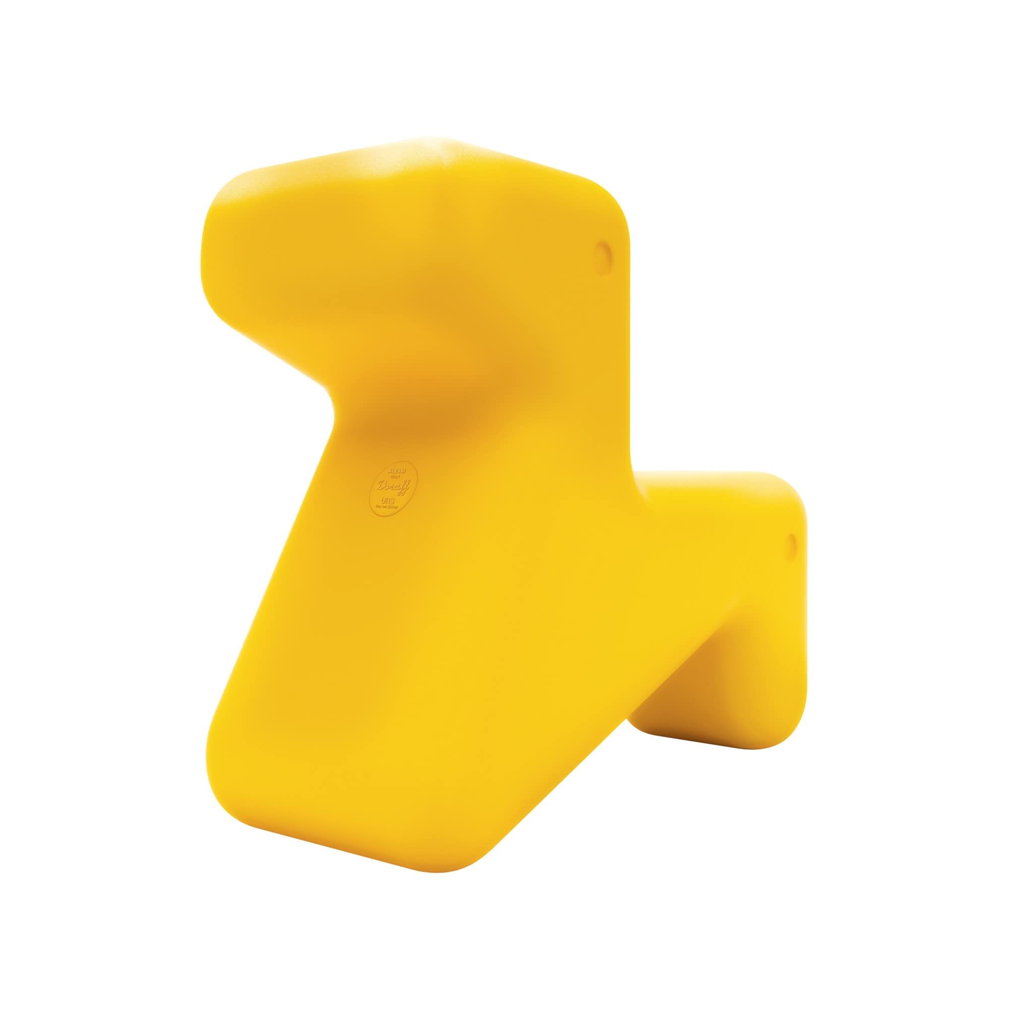 Alessi Doraff UNS07 Y seduta bambini gialla polietilene