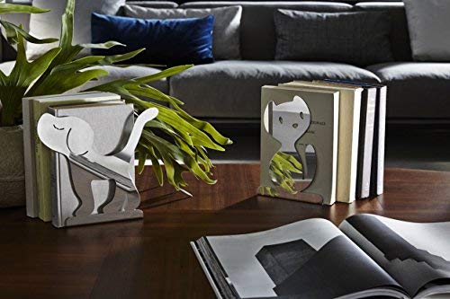 Alessi Vigo AMMI30/2 reggilibri acciaio finitura lucida