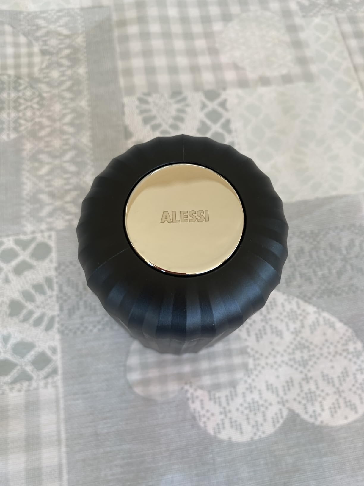 Alessi Plissé MDL20 B Svuotacapsule Nero 8,3 cm Resina