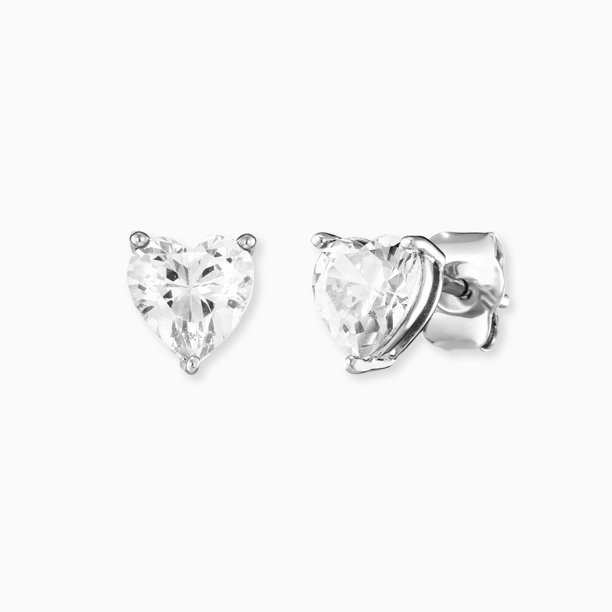 Engelsrufer Ohrringe Orecchini Argento 925 Cuore Shiny Zirconi