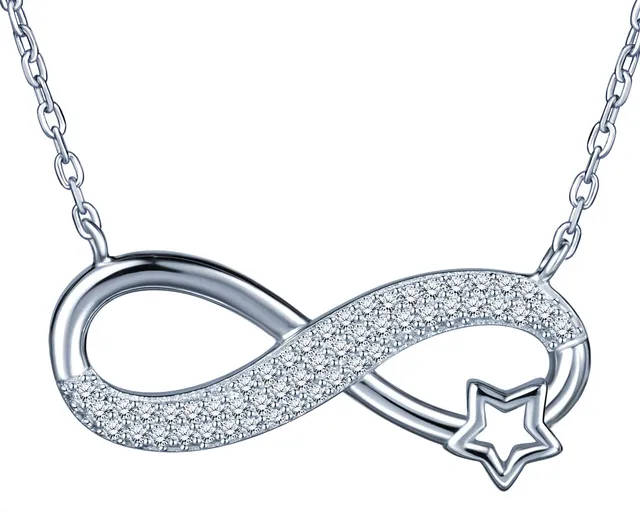 Infinionly Fashion collana infinito stella argento