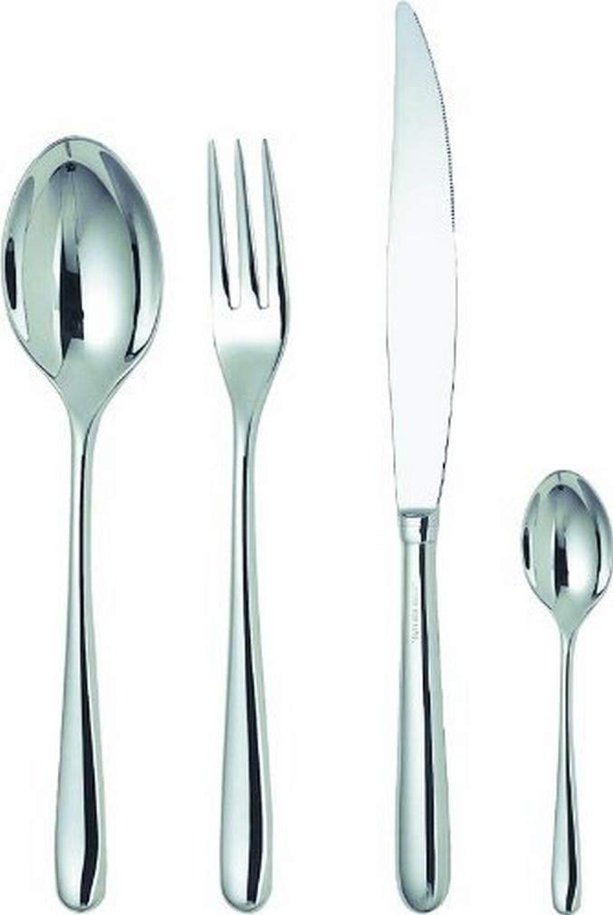 ALESSI Tavola LCD01S24 Caccia Set 24 Posate Acciaio 18/10