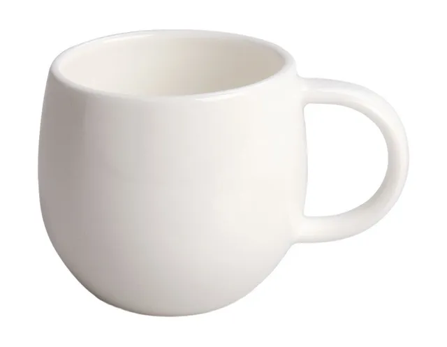 Alessi All-Time set 4 tazzine caffè bone china bianco