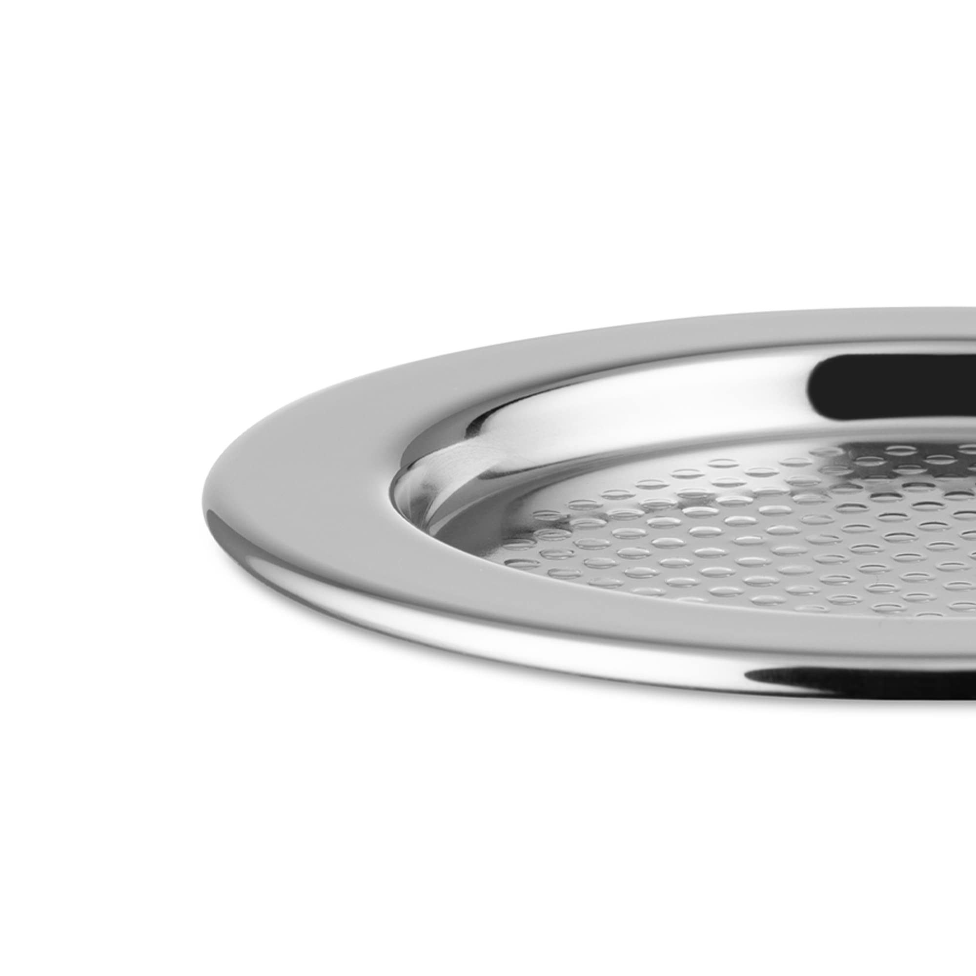 Alessi 5009/11 sottobicchiere acciaio satinato set 6